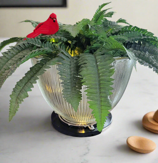 Heavy Glass Light Fixture