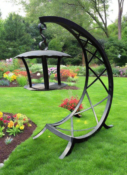 Crescent Collection Outdoor Lawn Sculpture Center Piece