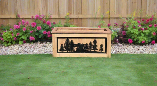 Western Cedar planter box